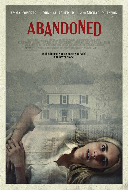 1000 piece jigsaw puzzle for the movie poster: Abandoned (2022)