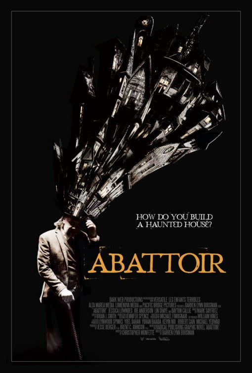 1000 piece jigsaw puzzle for the movie poster: Abattoir (2016)
