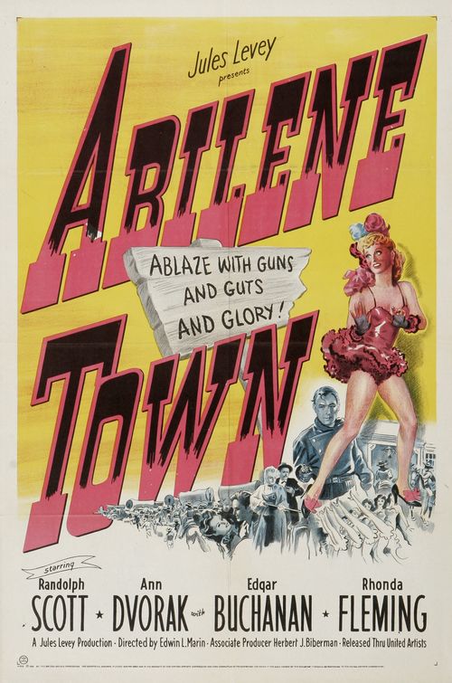 the movie poster: Abilene Town (1946)