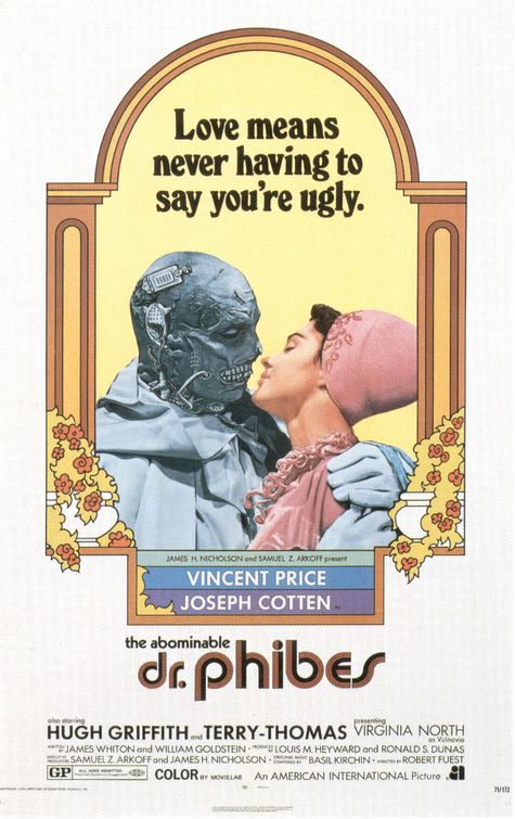 the movie poster: The Abominable Dr. Phibes (1971)