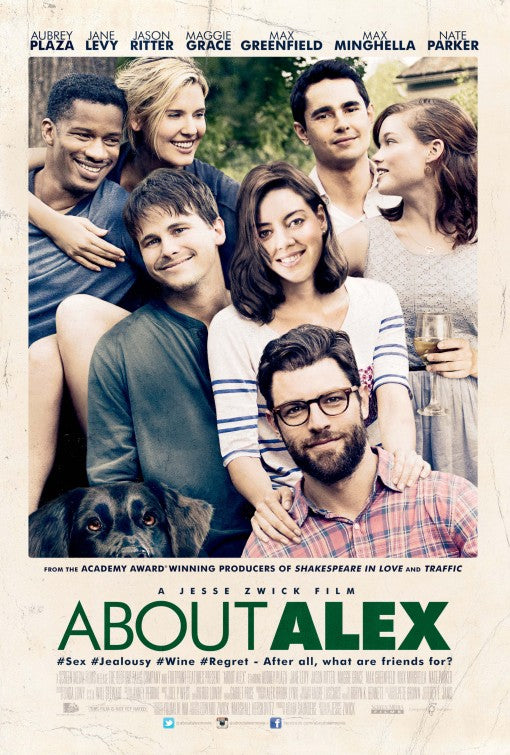 1000 piece jigsaw puzzle for the movie poster: About Alex (2014)