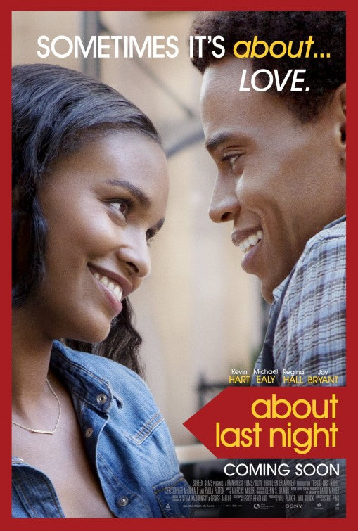 1000 piece jigsaw puzzle for the movie poster: About Last Night (2014)
