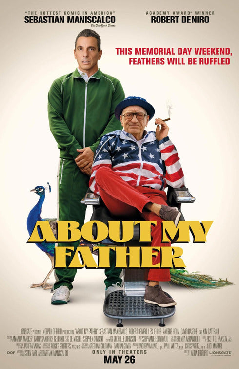 1000 piece jigsaw puzzle for the movie poster: About My Father (2023)