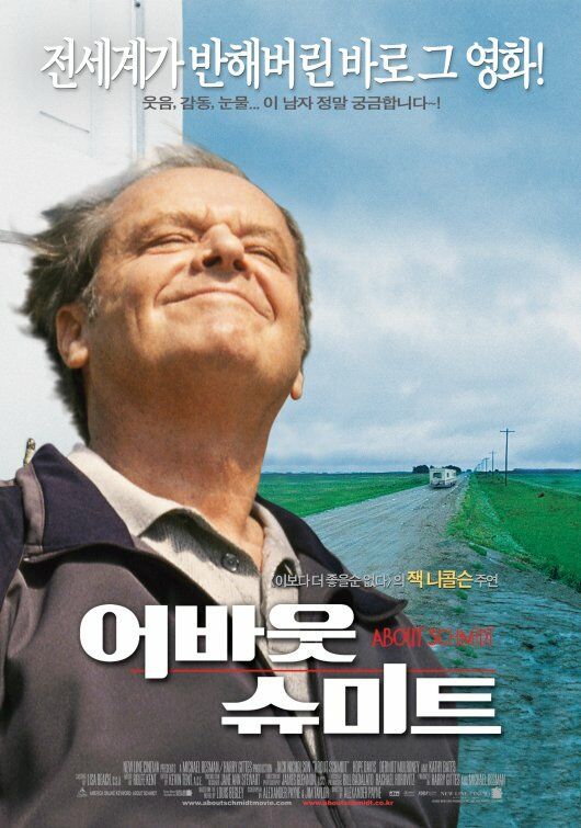 the movie poster: About Schmidt (2002) ver3