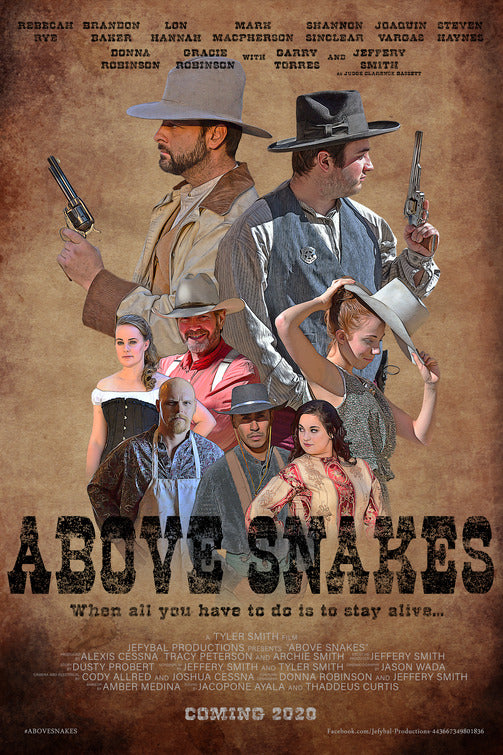 1000 piece jigsaw puzzle for the movie poster: Above Snakes (2021)