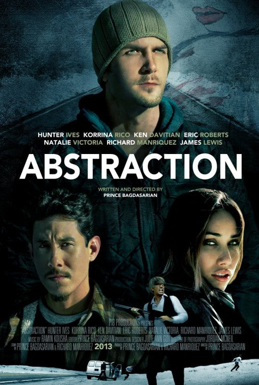 1000 piece jigsaw puzzle for the movie poster: Abstraction (2013)