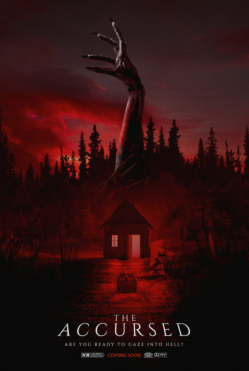 1000 piece jigsaw puzzle for the movie poster: The Accursed (2022)