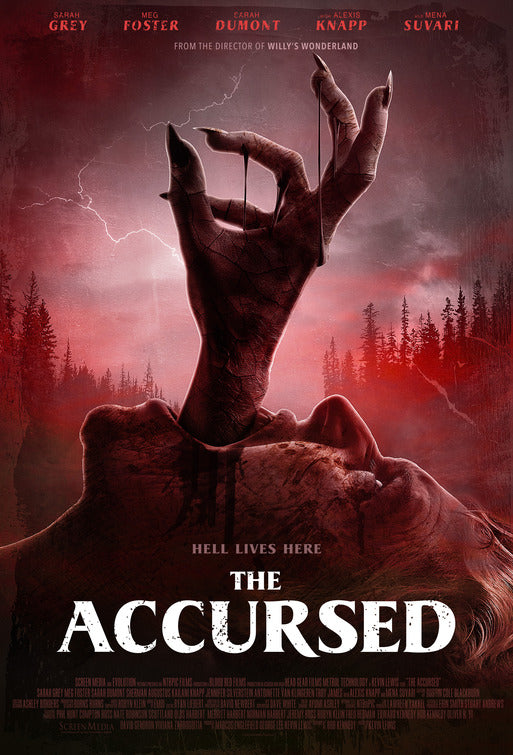 1000 piece jigsaw puzzle for the movie poster: The Accursed (2022) ver2