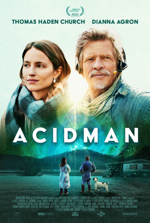 1000 piece jigsaw puzzle for the movie poster: Acidman (2023)