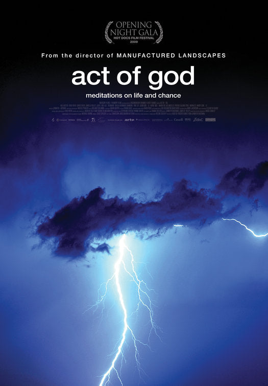 1000 piece jigsaw puzzle for the movie poster: Act of God (2009)