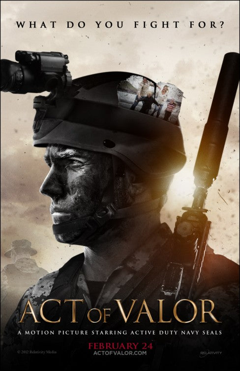 1000 piece jigsaw puzzle for the movie poster: Act of Valor (2012) ver5