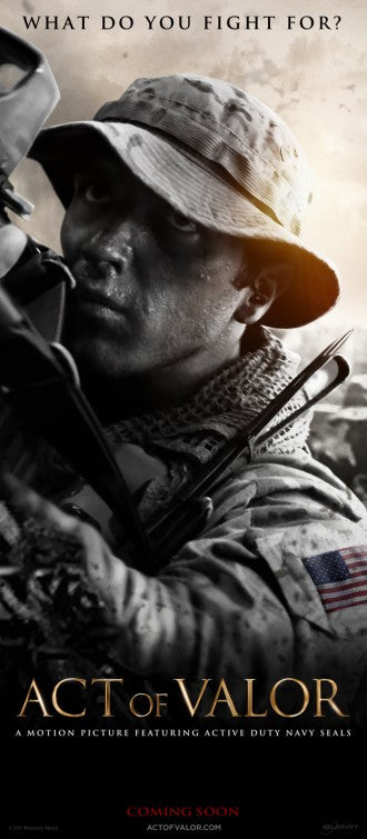 1000 piece jigsaw puzzle for the movie poster: Act of Valor (2012) ver7