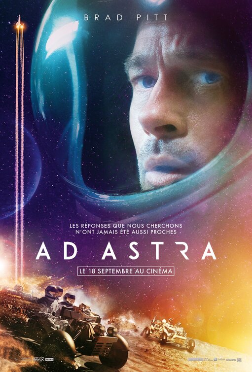 1000 piece jigsaw puzzle for the movie poster: Ad Astra (2019) ver7