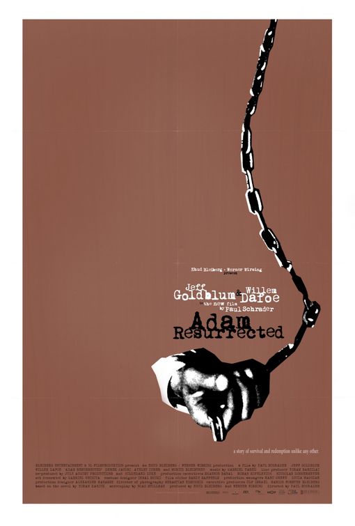 the movie poster: Adam Resurrected (2008) ver2