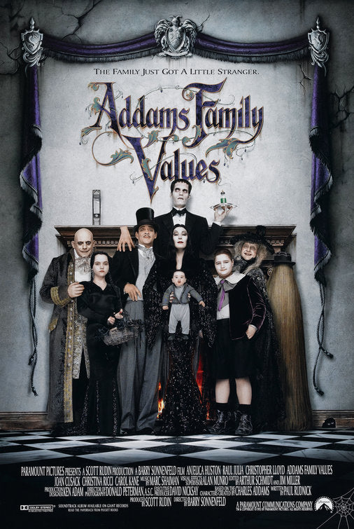 the movie poster: Addams Family Values (1993) ver2