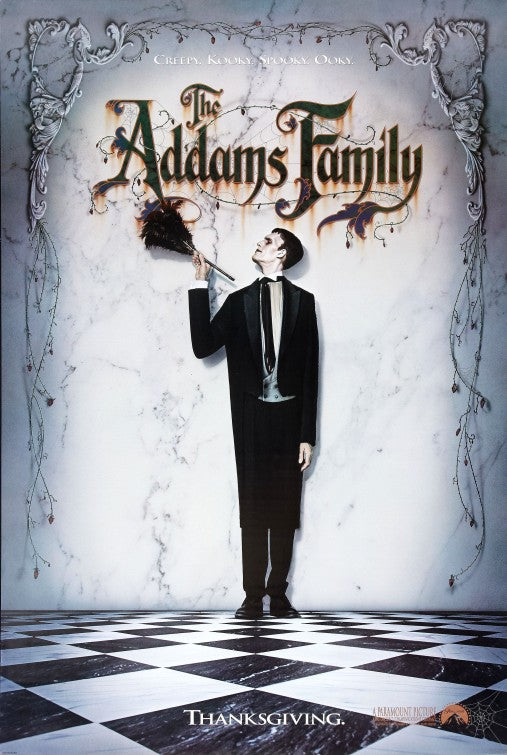the movie poster: The Addams Family (1991) ver1