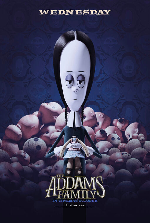1000 piece jigsaw puzzle for the movie poster: The Addams Family (2019) ver15