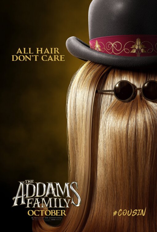 1000 piece jigsaw puzzle for the movie poster: The Addams Family (2019) ver9