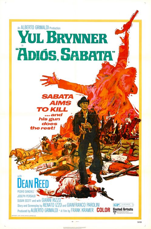 the movie poster: Adios Sabata (1971)