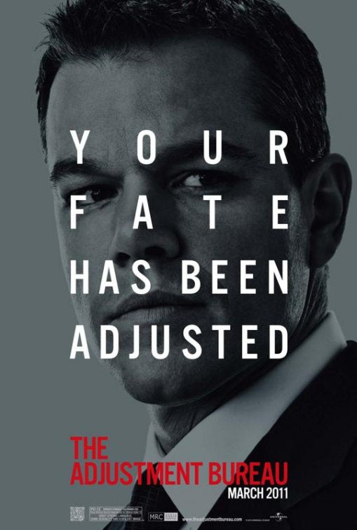 1000 piece jigsaw puzzle for the movie poster: The Adjustment Bureau (2011) ver5