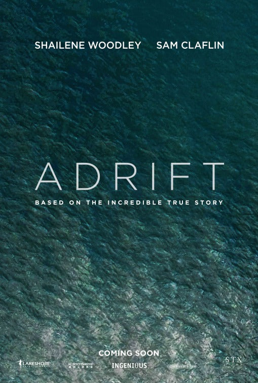 1000 piece jigsaw puzzle for the movie poster: Adrift (2018)