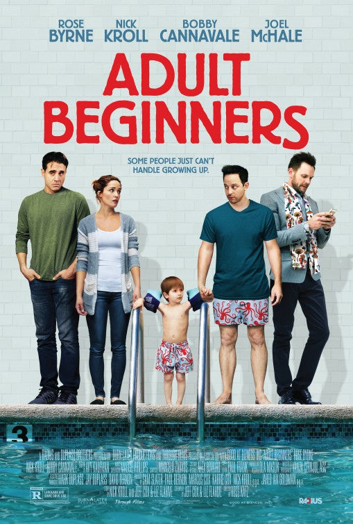 1000 piece jigsaw puzzle for the movie poster: Adult Beginners (2015)