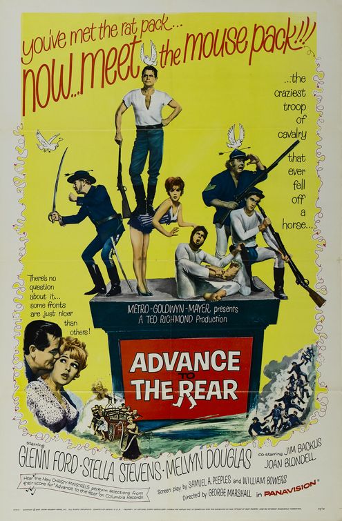 the movie poster: Advance to the Rear (1964)