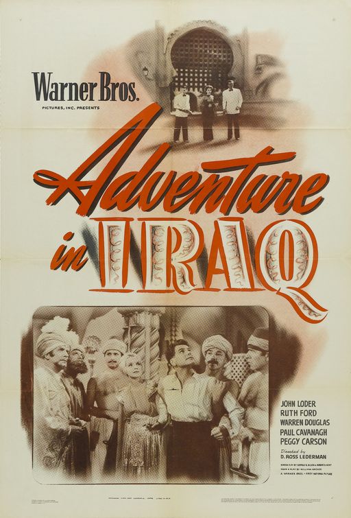 the movie poster: Adventure in Iraq (1943)