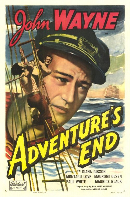 the movie poster: Adventure's End (1937)