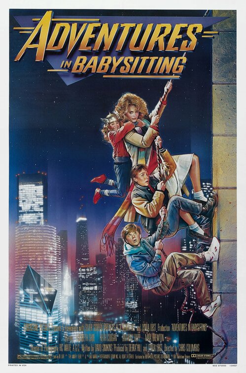 the movie poster: Adventures in Babysitting (1987)