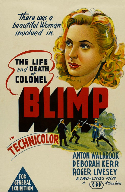 1000 piece jigsaw puzzle for the movie poster: The Life and Death of Colonel Blimp (1943) ver2