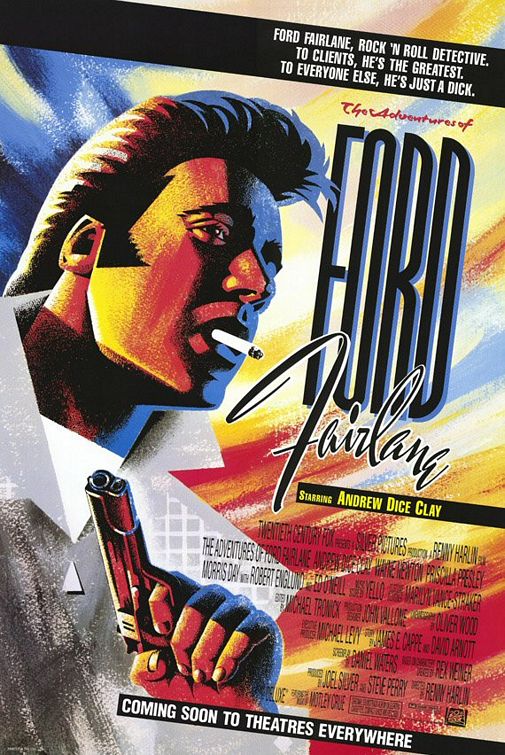 the movie poster: The Adventures of Ford Fairlane (1990) ver1