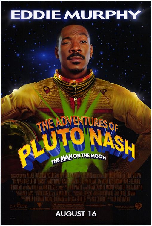the movie poster: The Adventures of Pluto Nash (2002)