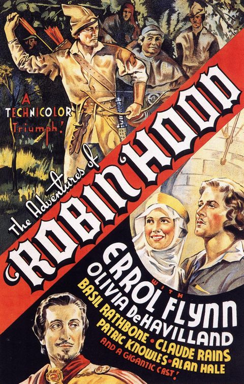 the movie poster: The Adventures of Robin Hood (1938) ver10