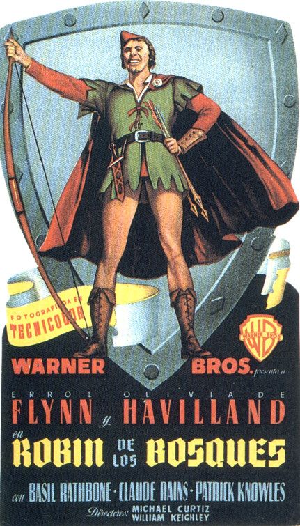 the movie poster: The Adventures of Robin Hood (1938) ver6