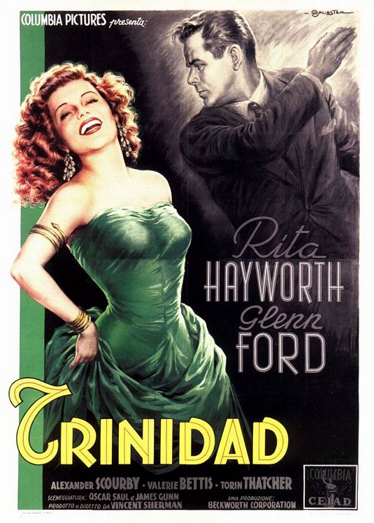 the movie poster: Affair in Trinidad (1952) ver5