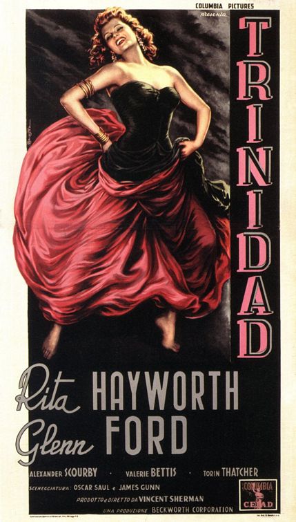 the movie poster: Affair in Trinidad (1952) ver6