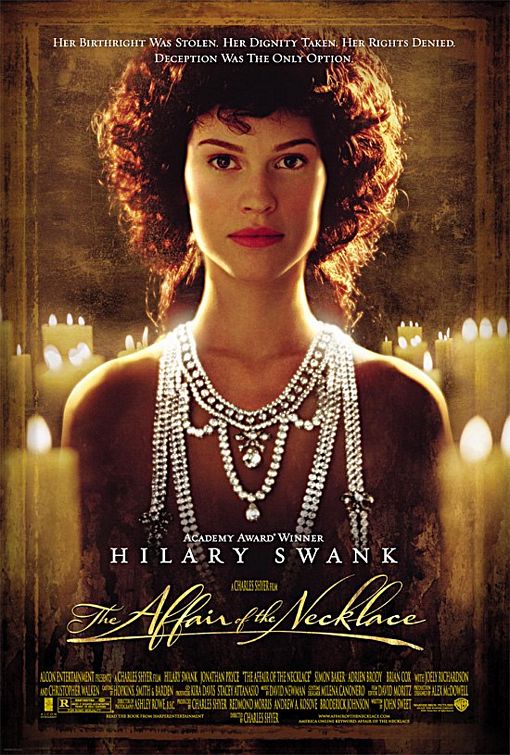 the movie poster: The Affair of the Necklace (2001)