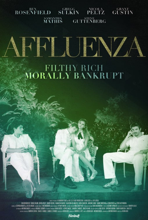 1000 piece jigsaw puzzle for the movie poster: Affluenza (2014)