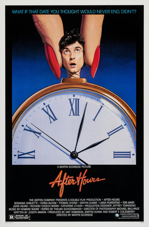 1000 piece jigsaw puzzle for the movie poster: After Hours (1985)