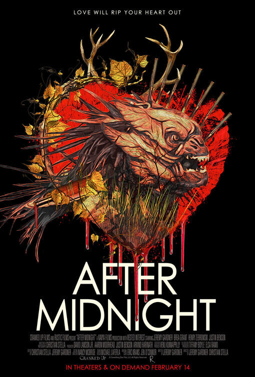 1000 piece jigsaw puzzle for the movie poster: After Midnight (2020)