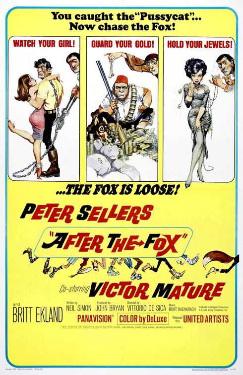 the movie poster: After the Fox (1966)