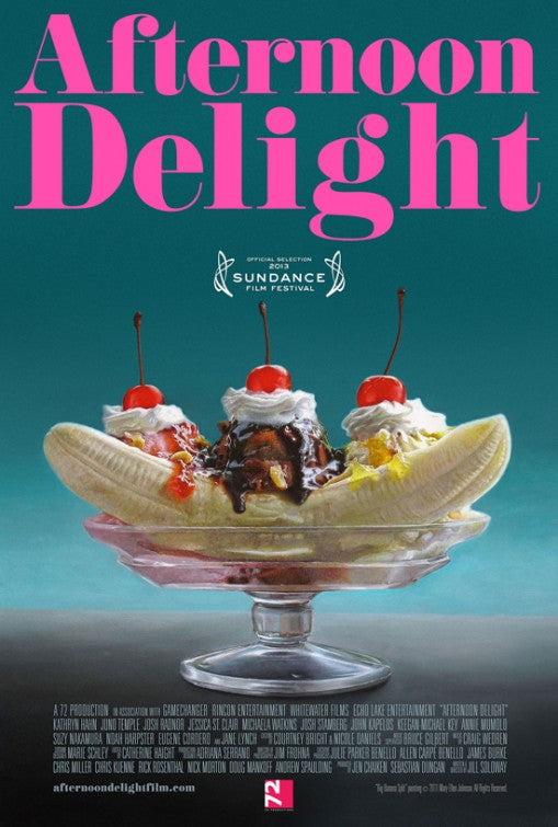 1000 piece jigsaw puzzle for the movie poster: Afternoon Delight (2013)