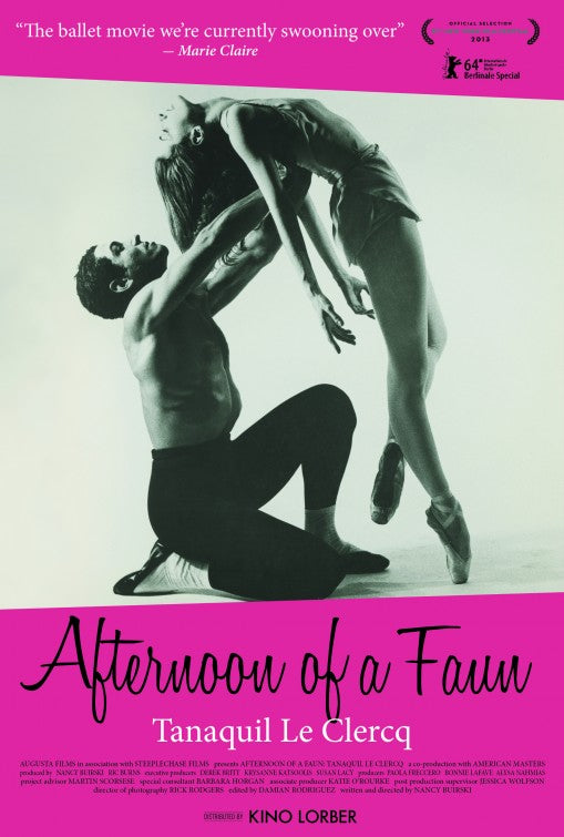 1000 piece jigsaw puzzle for the movie poster: Afternoon of a Faun: Tanaquil Le Clercq (2014)