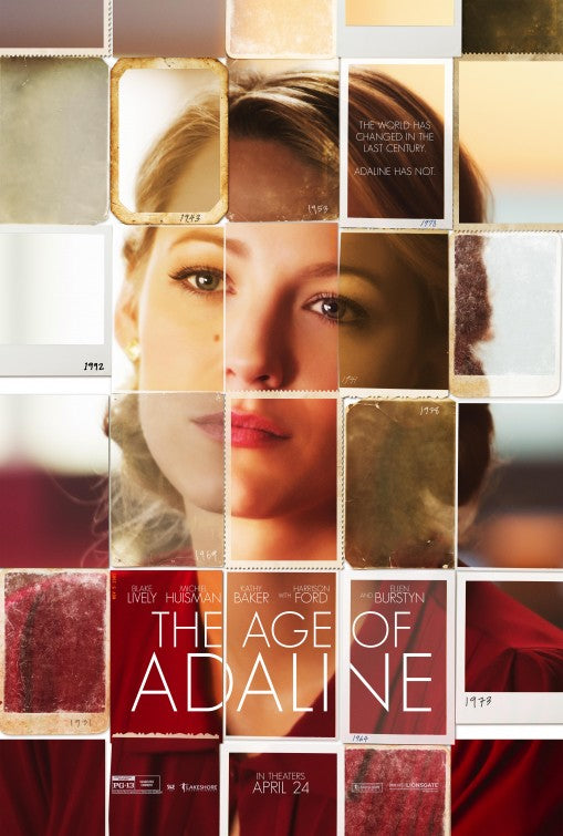 1000 piece jigsaw puzzle for the movie poster: The Age of Adaline (2015)