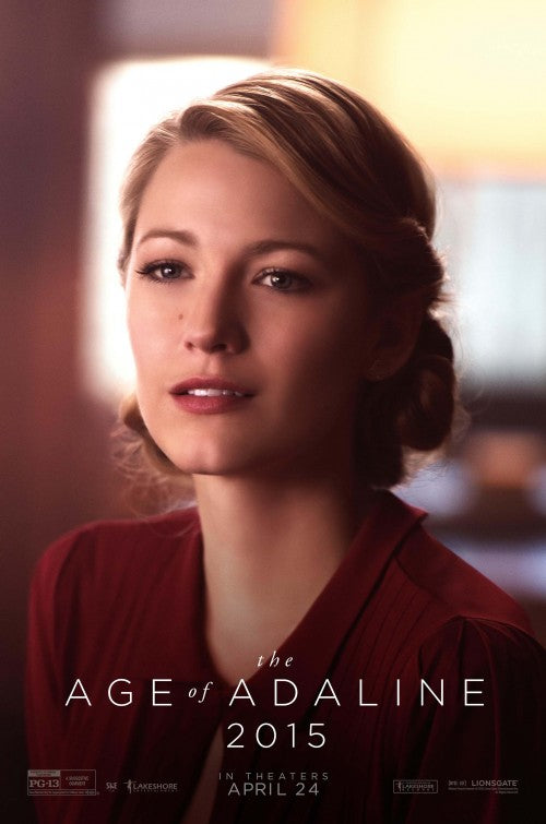 1000 piece jigsaw puzzle for the movie poster: The Age of Adaline (2015) ver10