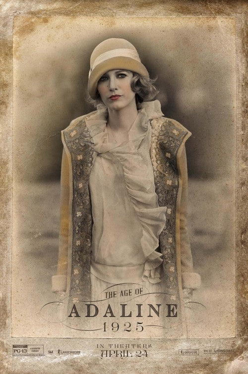 1000 piece jigsaw puzzle for the movie poster: The Age of Adaline (2015) ver2