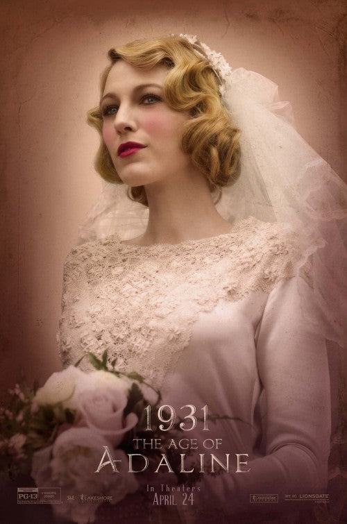 1000 piece jigsaw puzzle for the movie poster: The Age of Adaline (2015) ver3