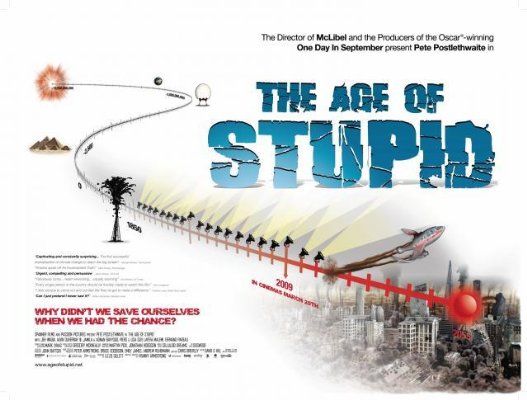 1000 piece jigsaw puzzle for the movie poster: The Age of Stupid (2009)