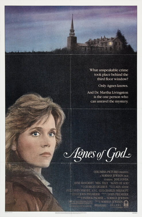 1000 piece jigsaw puzzle for the movie poster: Agnes of God (1985)
